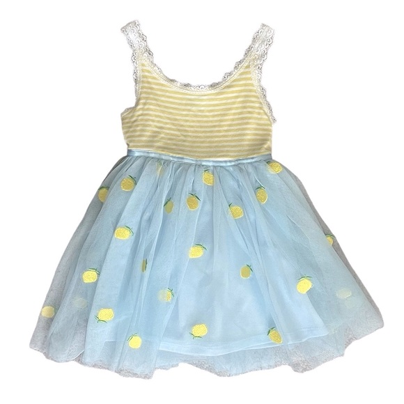 Zunie Other - Zunie Toddler Girl Lemon Print Dress| 2Y